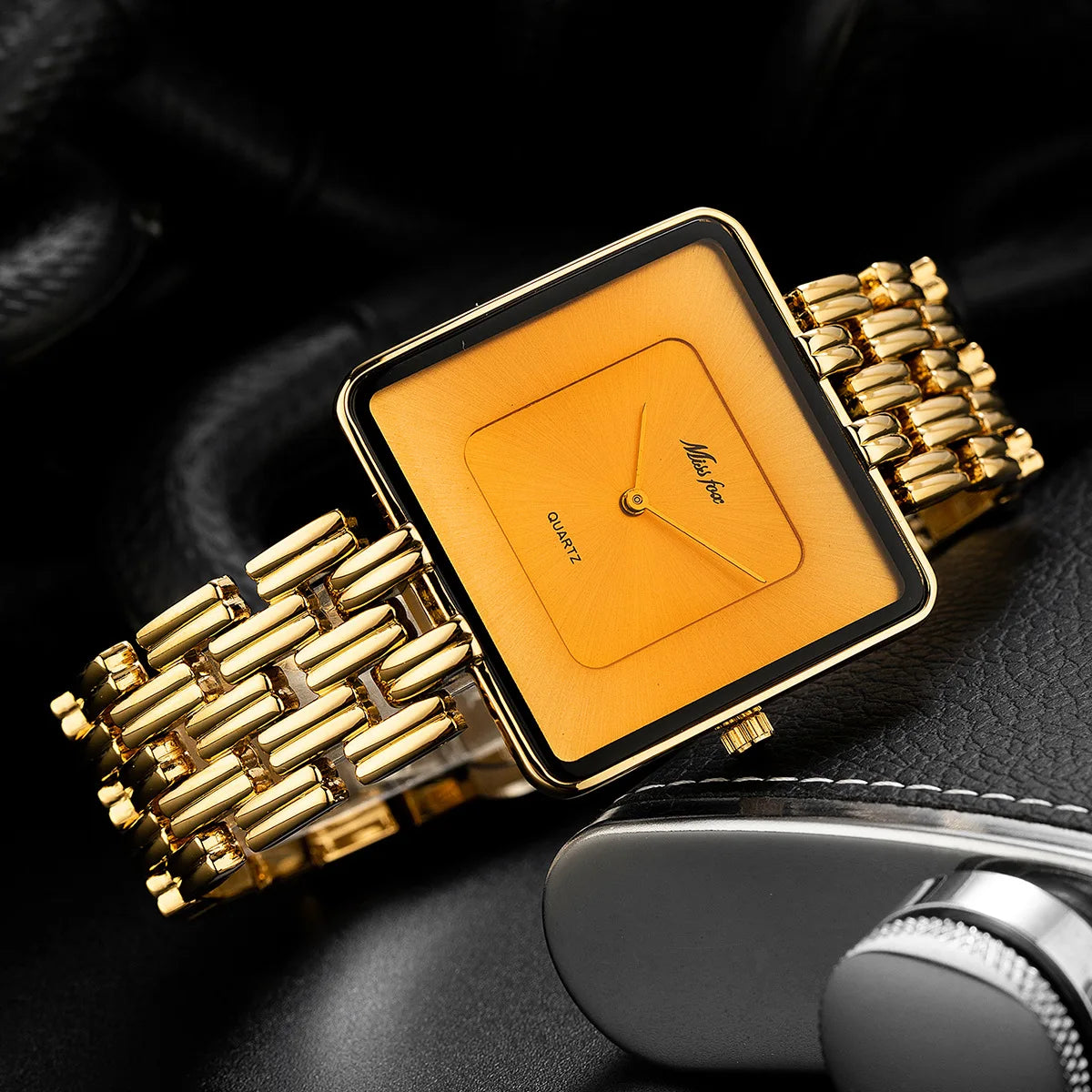 Elegant Italian Square Watch