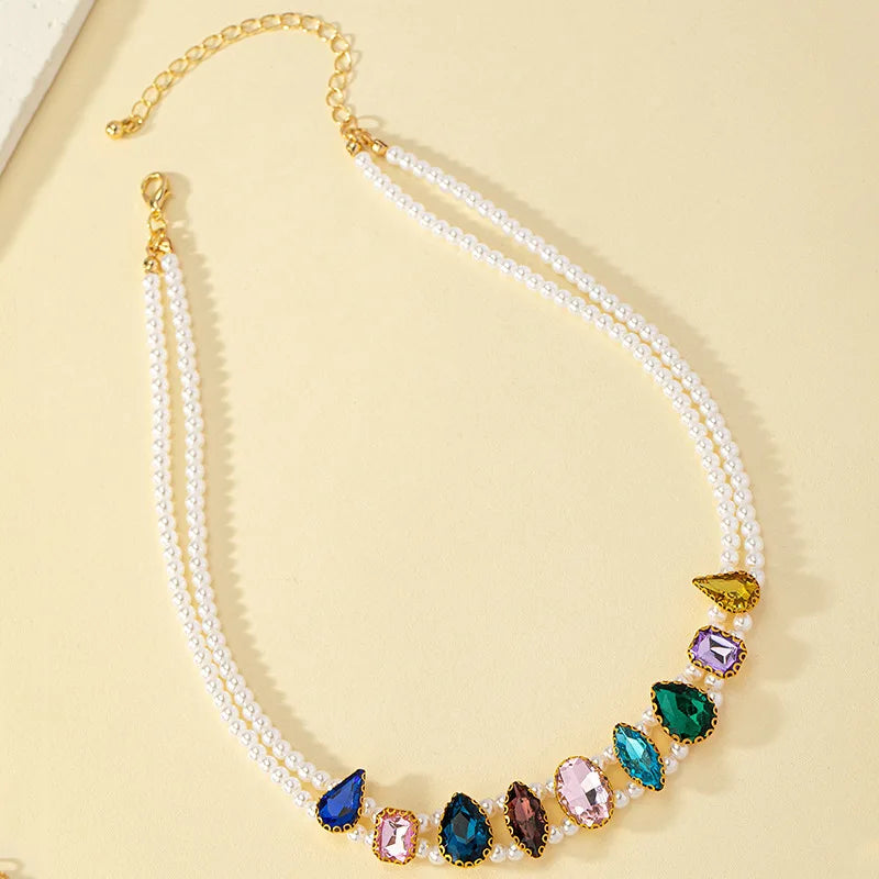 Gem & Pearl Choker for Radiance