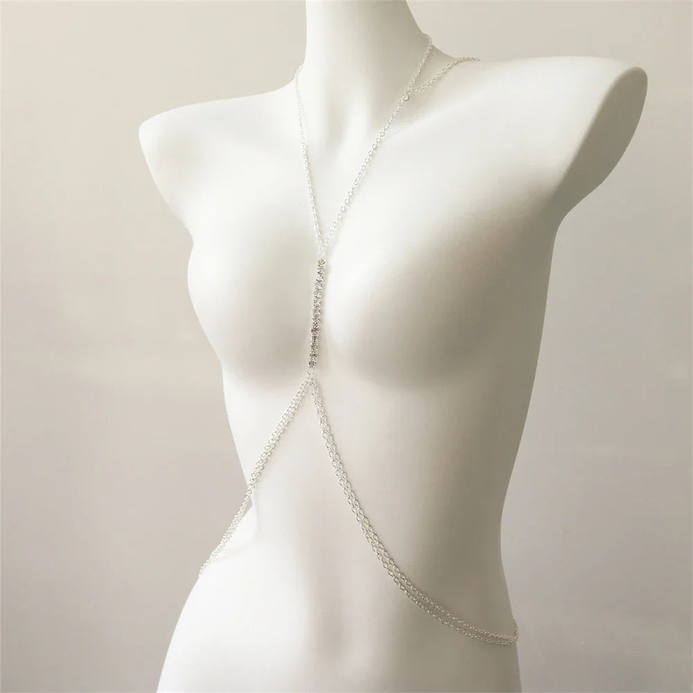 Glamorous Rhinestone Elegance Necklace