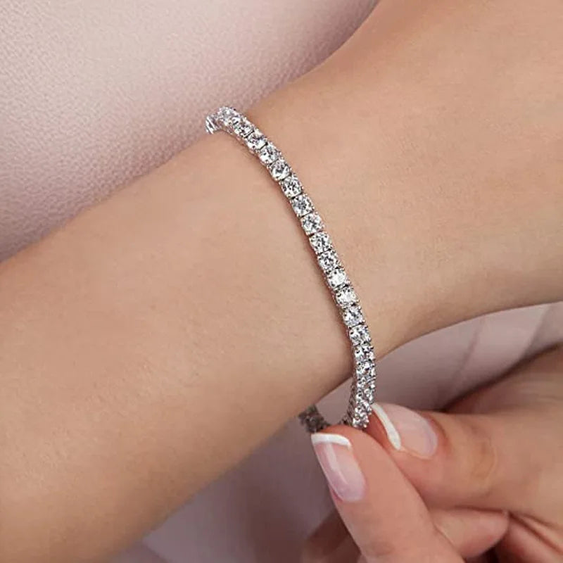 Timeless Elegance Tennis Bracelet
