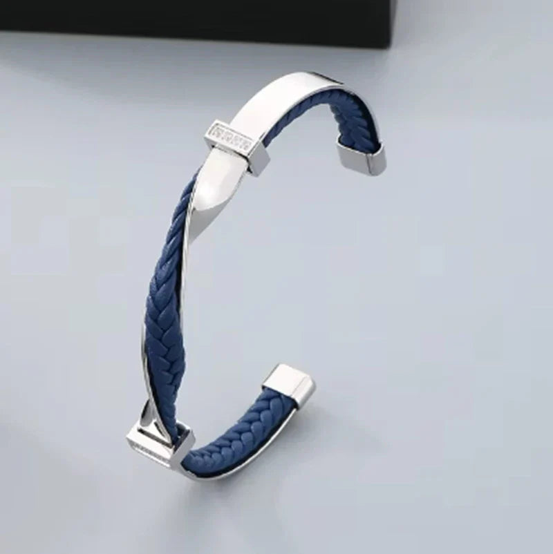 Sleek Comfort Twisted Bracelet