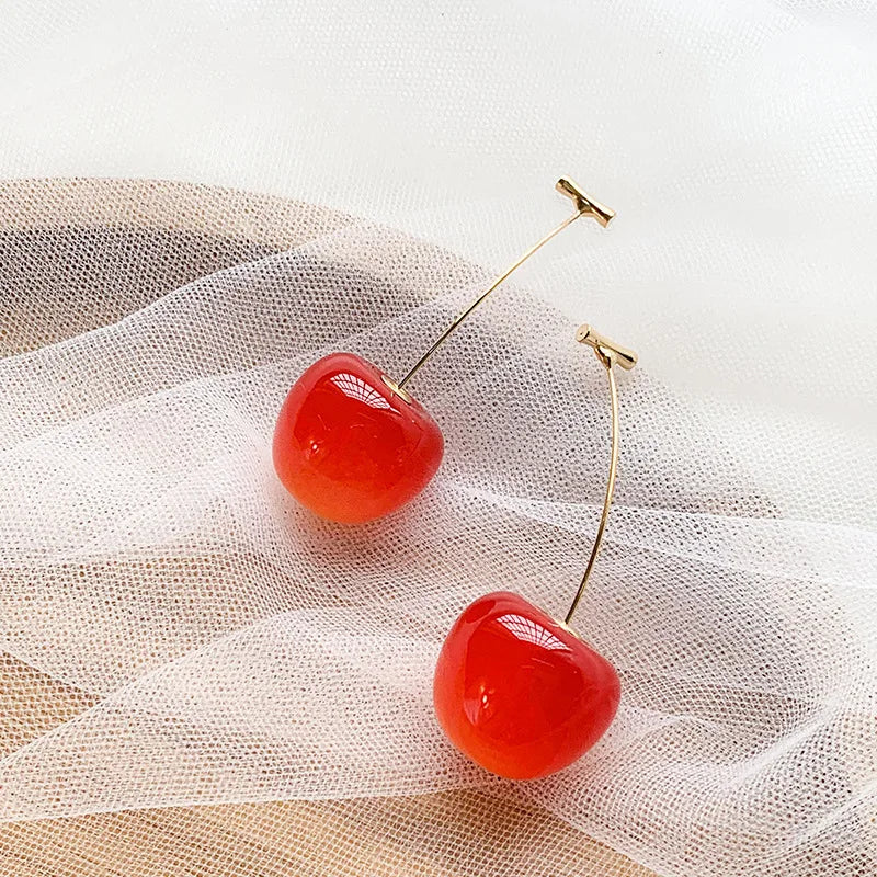 Chic Cherry Earrings for Stunning Impact