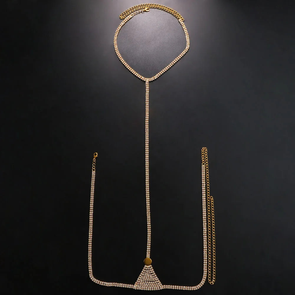Elegant Chest Chain for Captivating Style