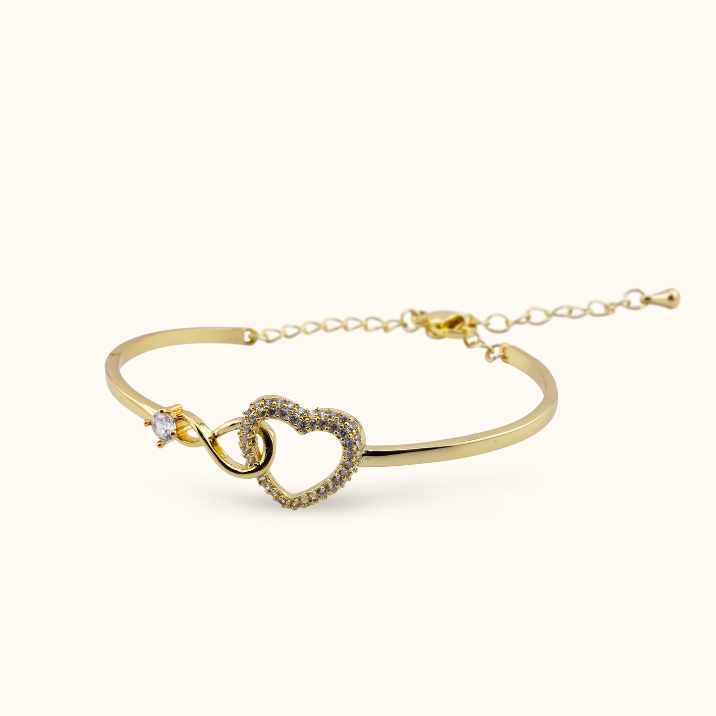Infinity Heart Bracelet Connection Token