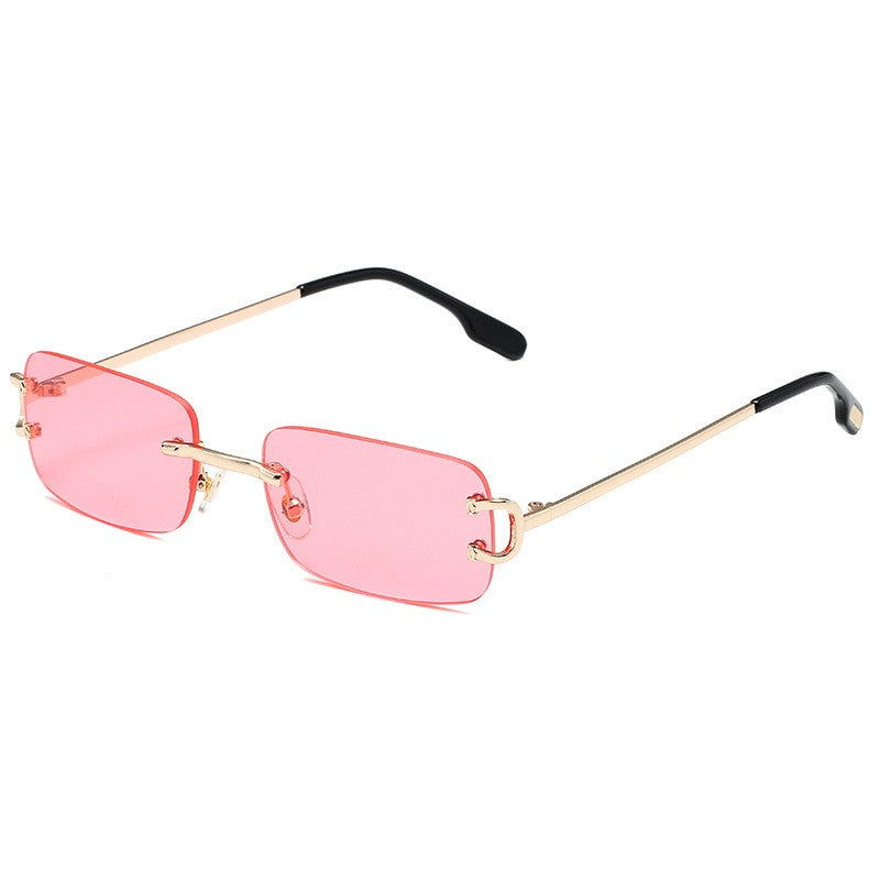 Modern Rimless Sunglasses for Effortless Style