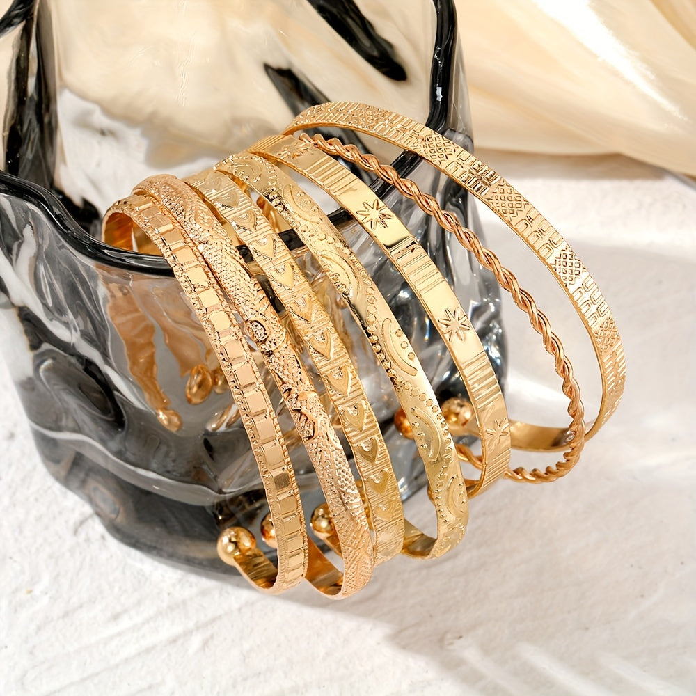 Gold-Tone Lightweight Jewelry Set