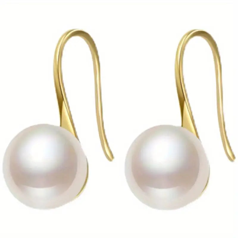 Lightweight Pearl-Inspired Earrings