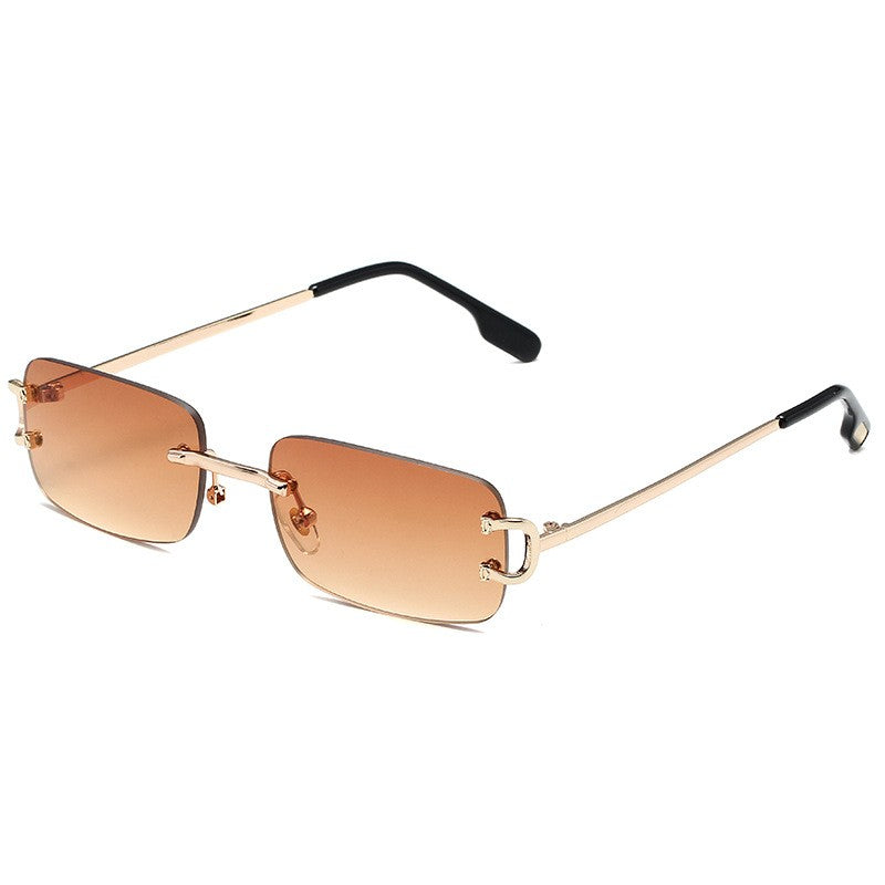 Modern Rimless Sunglasses for Effortless Style