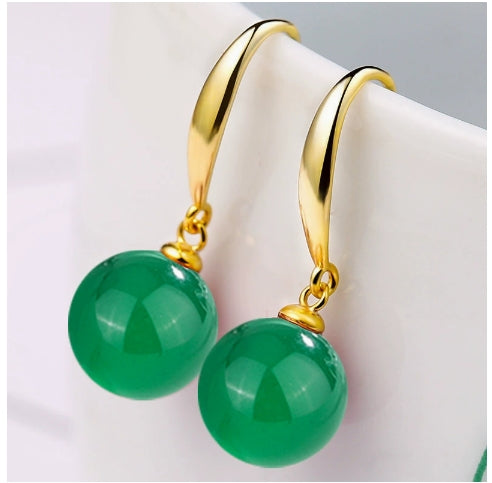 Elegant Weightless Resin Pearl Earrings