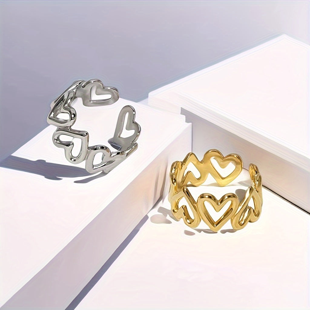 Gold-Tone Comfort-Fit Ring