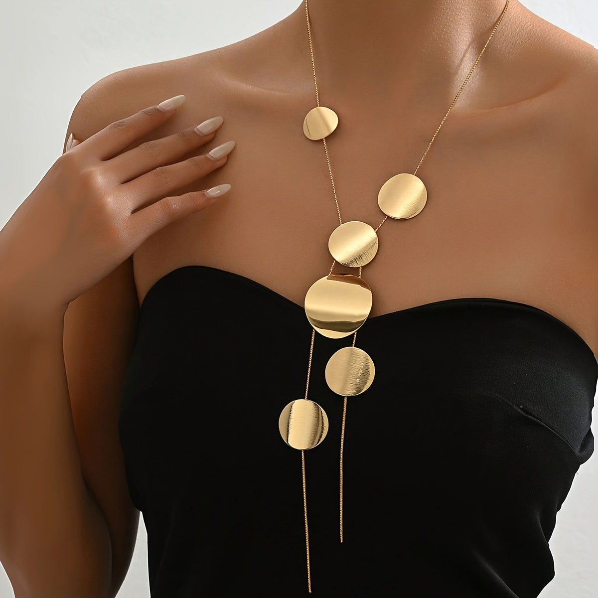 Gold-Tone Day-to-Night Necklace