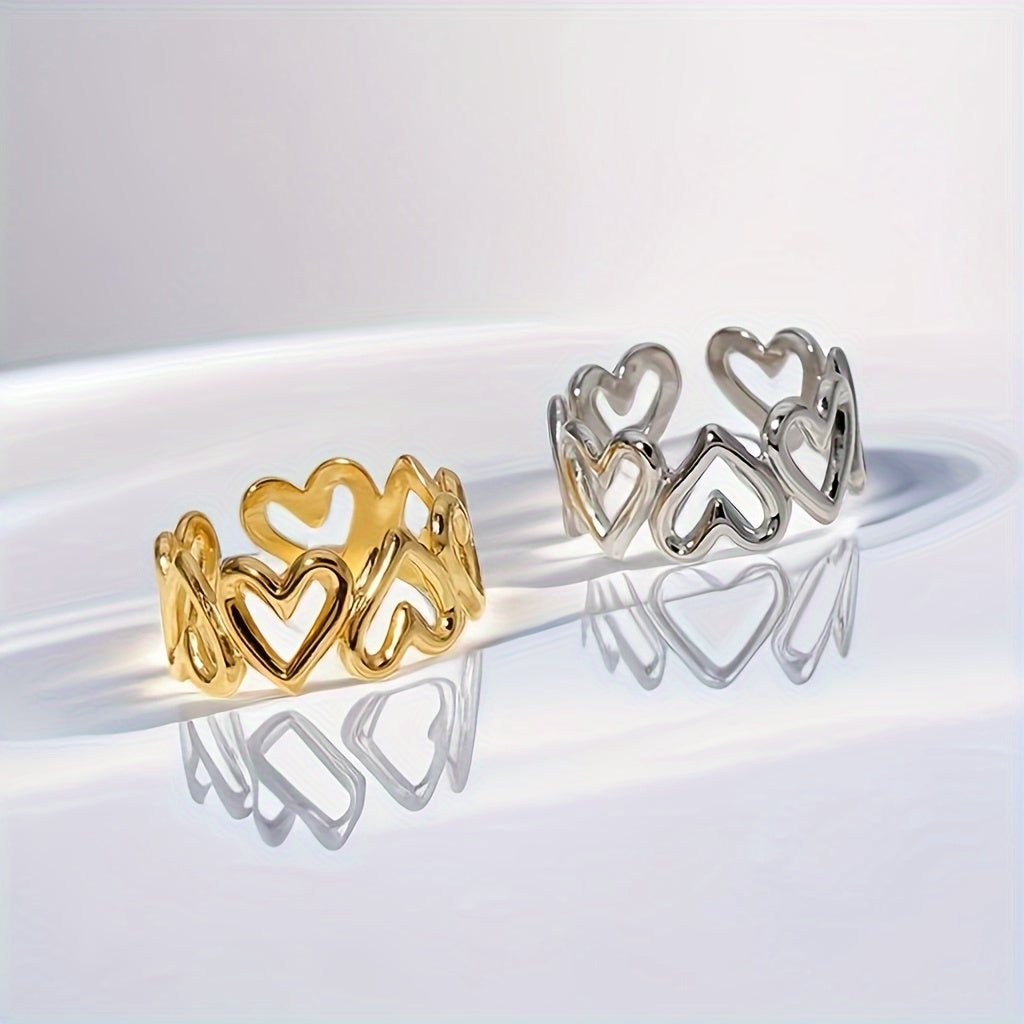Gold-Tone Comfort-Fit Ring