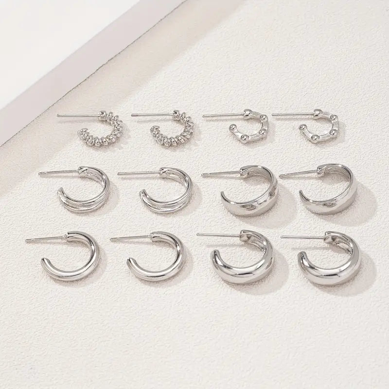 Lightweight Gold-Tone Earrings