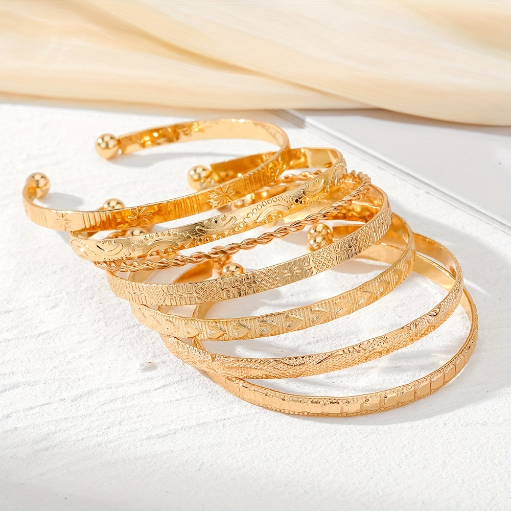Gold-Tone Lightweight Jewelry Set