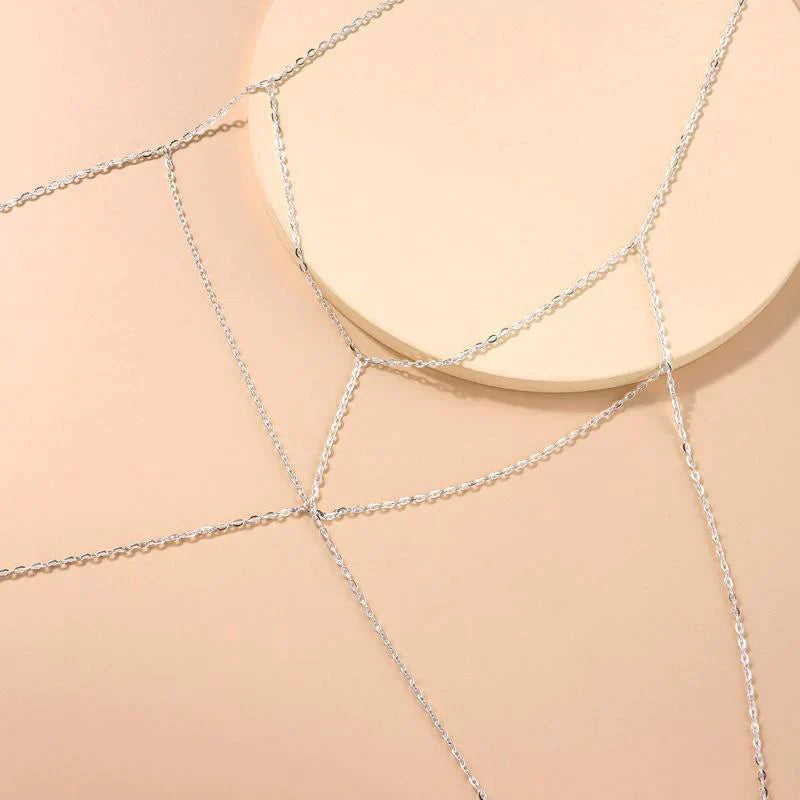Glamour Layered Bra Chain Jewelry