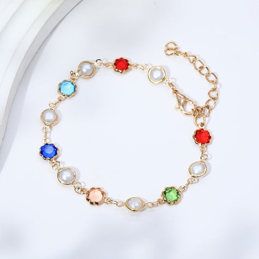 Comfort-Fit Gold-Tone Bracelet