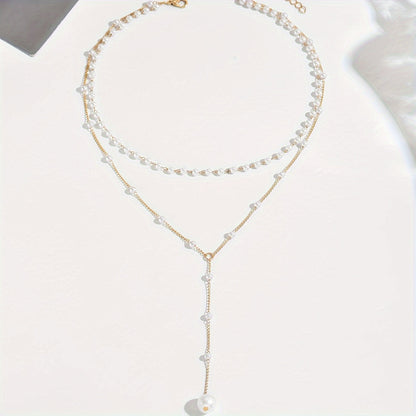Lightweight Pearl-Inspired Necklace