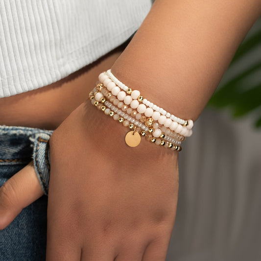 Pearl-Glow Bracelet Set