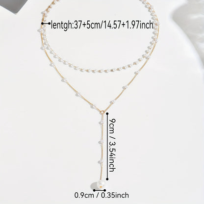 Lightweight Pearl-Inspired Necklace