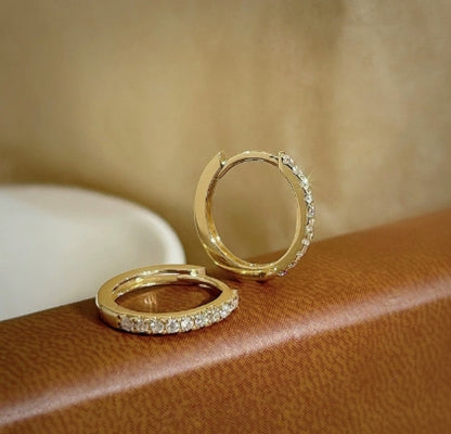 Elegance Hoop Earrings Duo