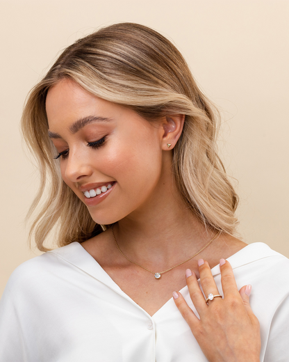 Effortless Sparkle Pendant Necklace