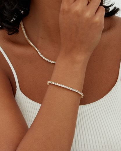 Timeless Elegance Tennis Bracelet