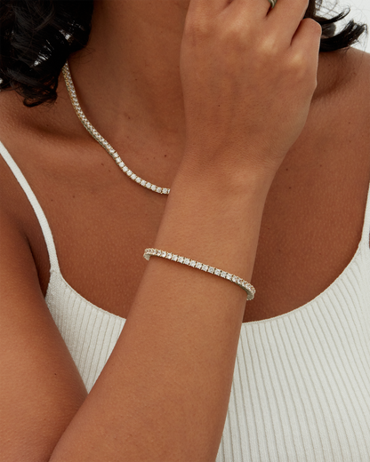 Timeless Elegance Tennis Bracelet