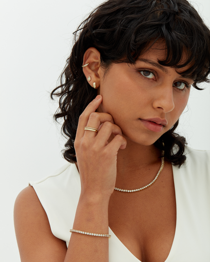 Timeless Elegance Tennis Bracelet
