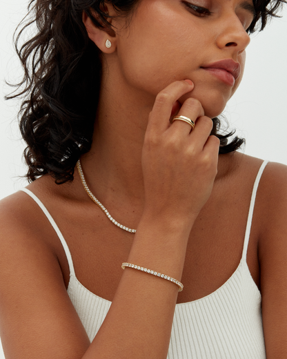 Timeless Elegance Tennis Bracelet