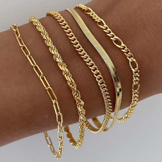 Everyday-Polish Bracelet Stack