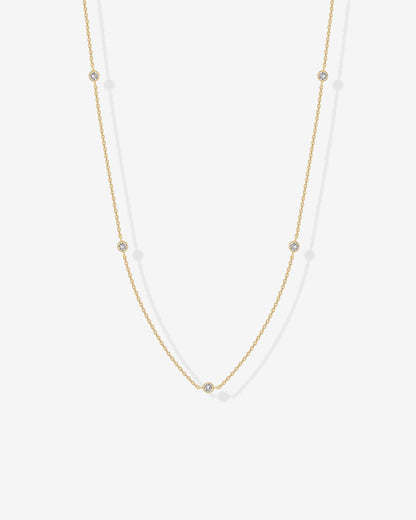 Effortless Layering Cubic Zirconia Necklace