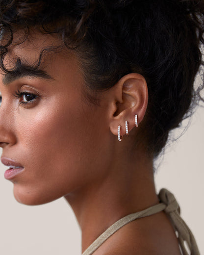Elegance Hoop Earrings Duo