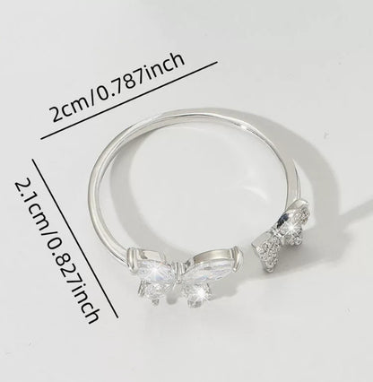Dancing Butterfly Ring Gift Set