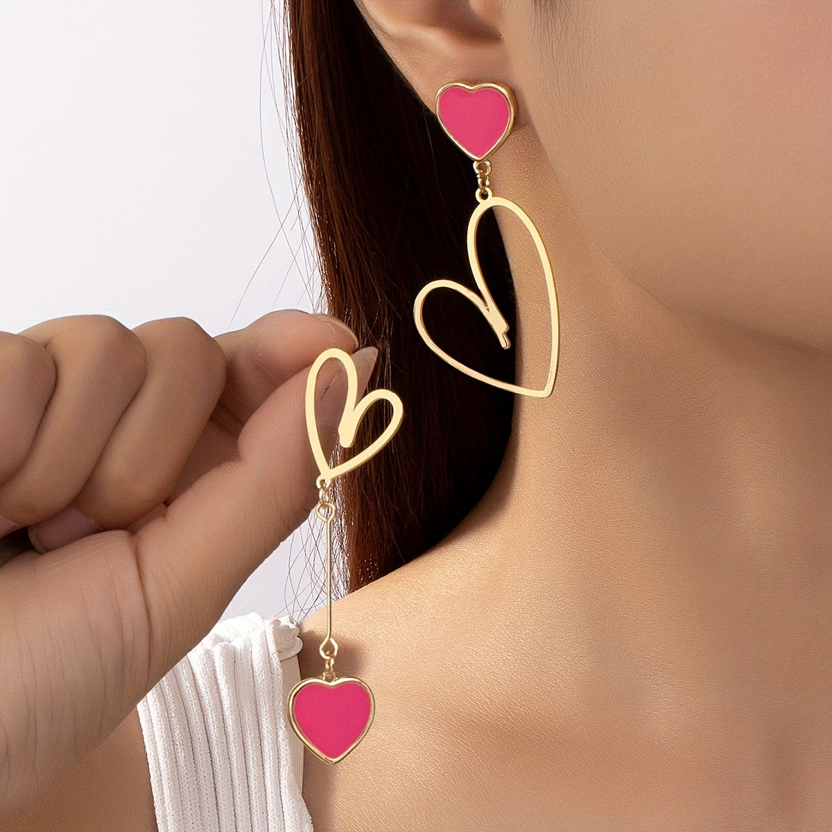 Lightweight Gold-Tone Earrings