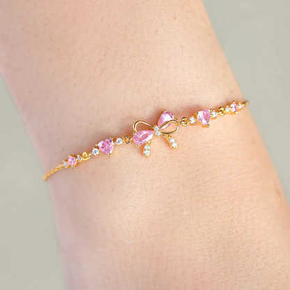 Luminous Elegance Infinity Bracelet