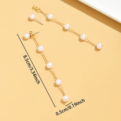 Lightweight Pearl-Inspired Earrings