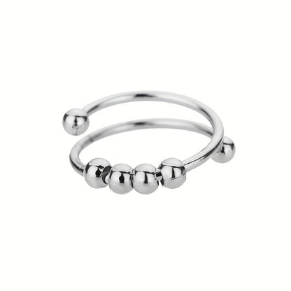 Adjustable-Fit Gold-Tone Ring