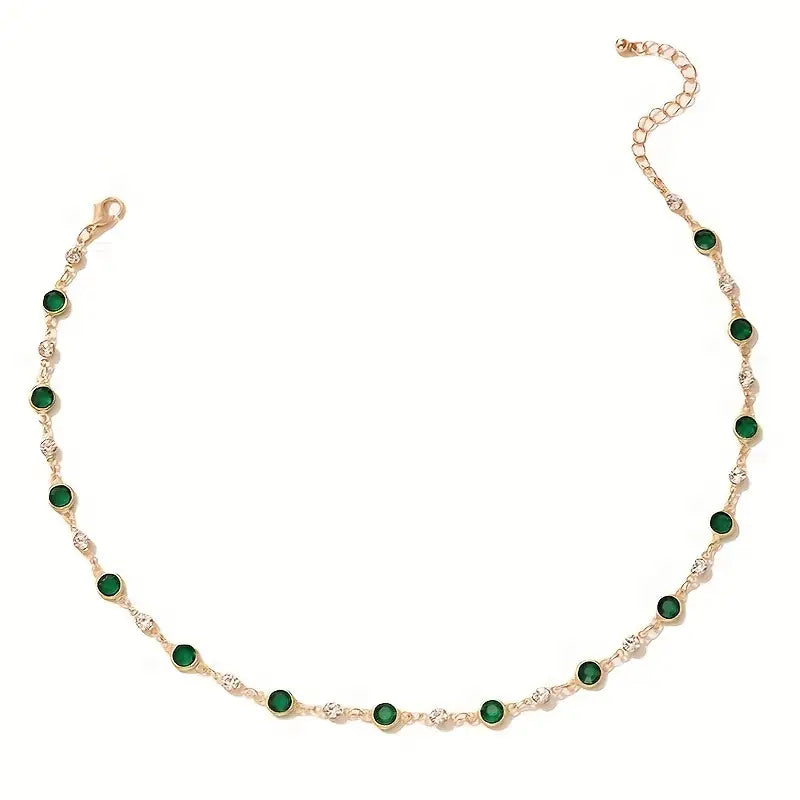 Emerald-Radiance Necklace