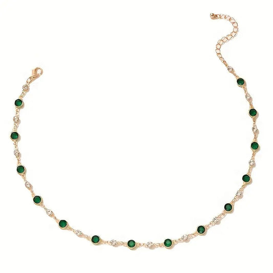 Emerald-Radiance Necklace