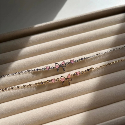 Luminous Elegance Infinity Bracelet
