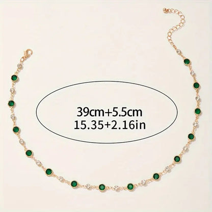 Emerald-Radiance Necklace