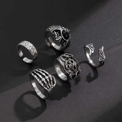 Minimalist Gothic Rings for Urban Edge