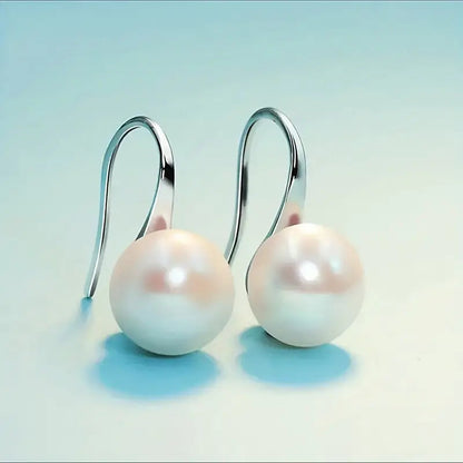 Lightweight Pearl-Inspired Earrings