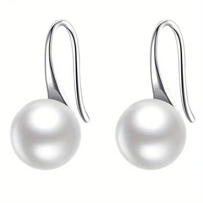 Lightweight Pearl-Inspired Earrings
