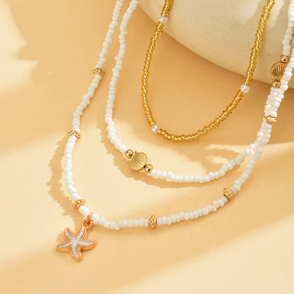 Day-to-Night Pearl-Inspired Necklace Set
