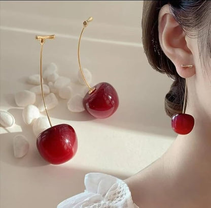 Chic Cherry Earrings for Stunning Impact