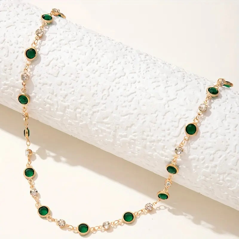 Emerald-Radiance Necklace