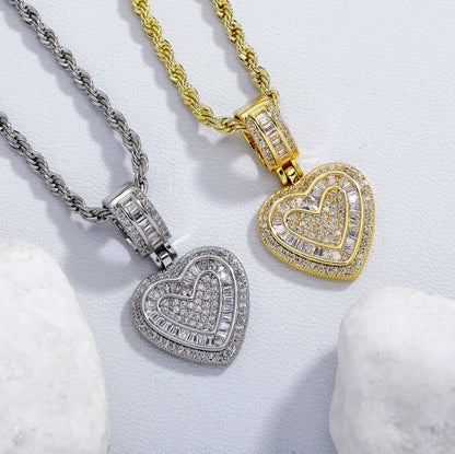 Elegant Heart-Shaped Diamond Elegance
