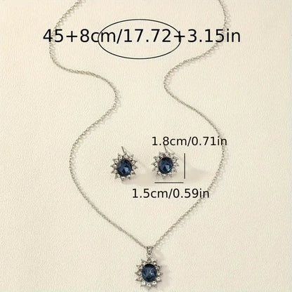 Ocean-Glow Necklace Set