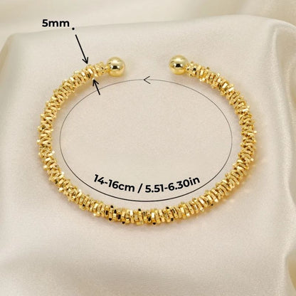 Comfort-Fit Hypoallergenic Cuff Bracelet